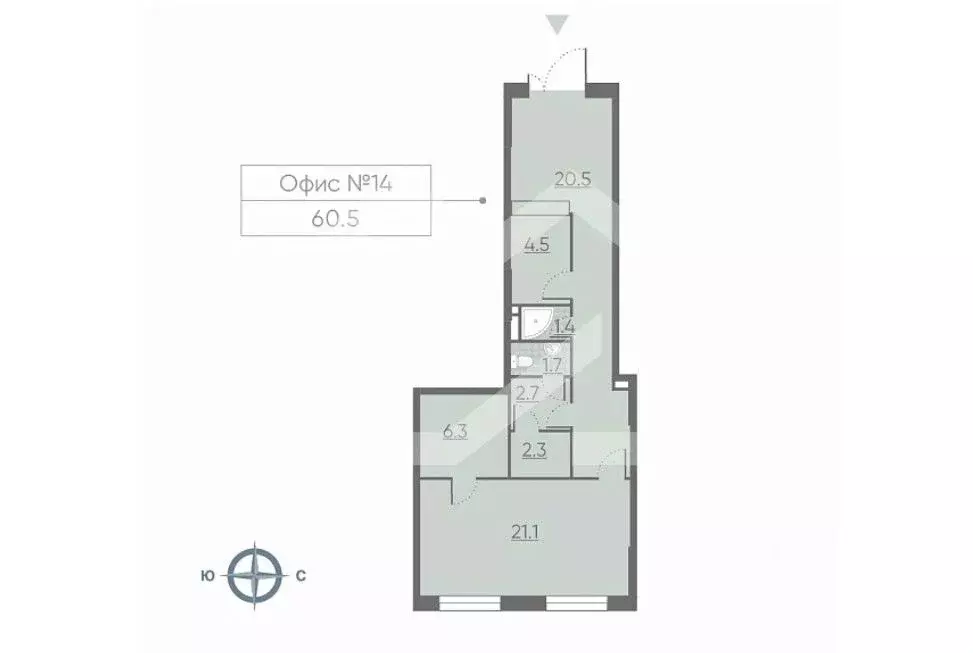 Помещение свободного назначения в Москва Производственная ул., 19к1 ... - Фото 2