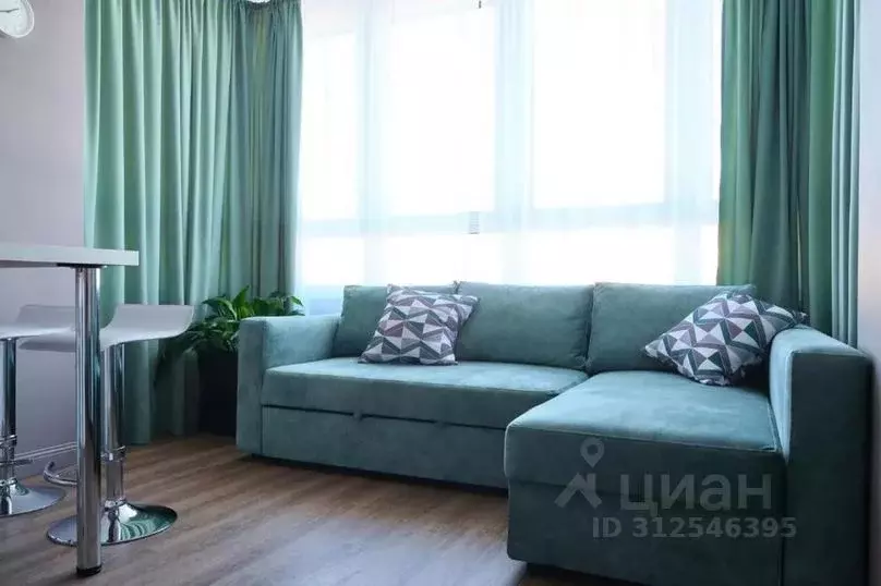 1-к кв. Иркутская область, Иркутск ул. Николая Гаврилова, 4 (29.0 м) - Фото 1