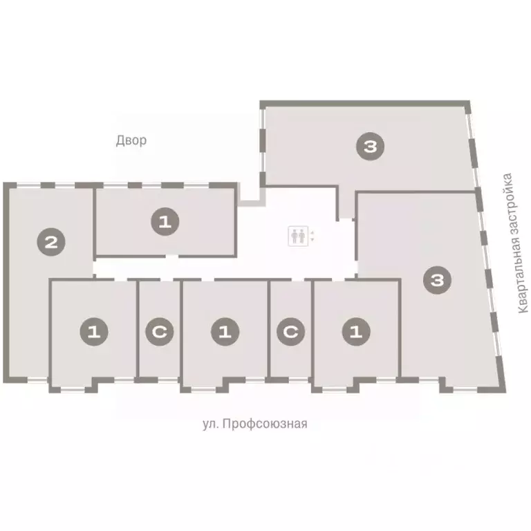 3-к кв. Тюменская область, Тюмень Речной Порт жилой комплекс (118.5 м) - Фото 2