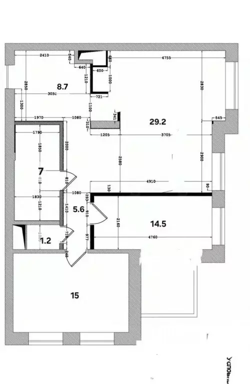 2-к кв. Татарстан, Казань ул. Фатыха Амирхана, 14Б (80.0 м) - Фото 1