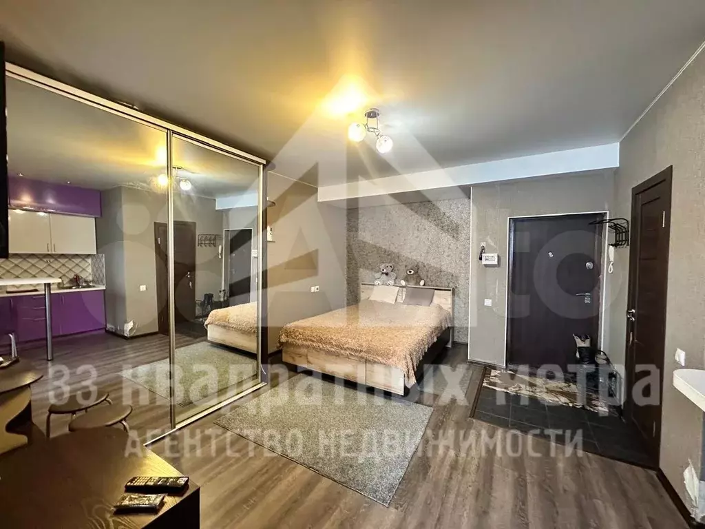 Квартира-студия, 24 м, 1/3 эт. - Фото 1
