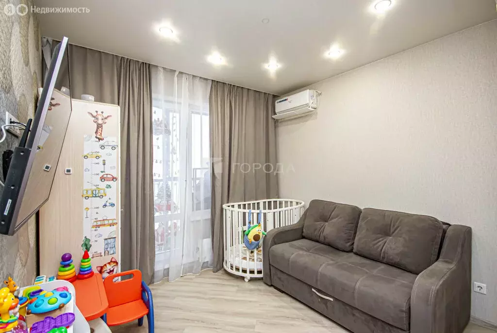 Квартира-студия: Новосибирск, улица Виноградова, 5 (23.4 м) - Фото 1