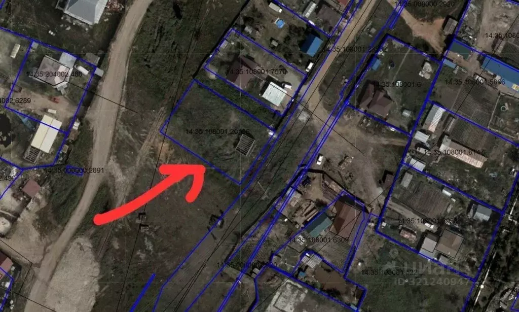 Участок в Саха (Якутия), Якутск ул. Телефонистов (12.0 сот.) - Фото 1