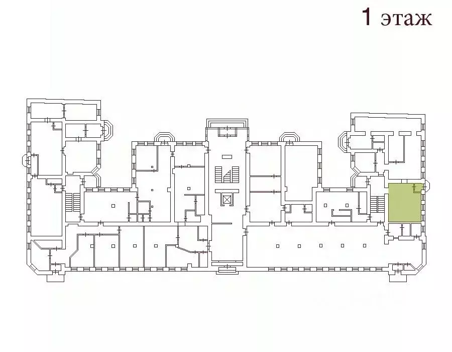 Офис в Санкт-Петербург ул. Кропоткина, 1 (43 м) - Фото 2