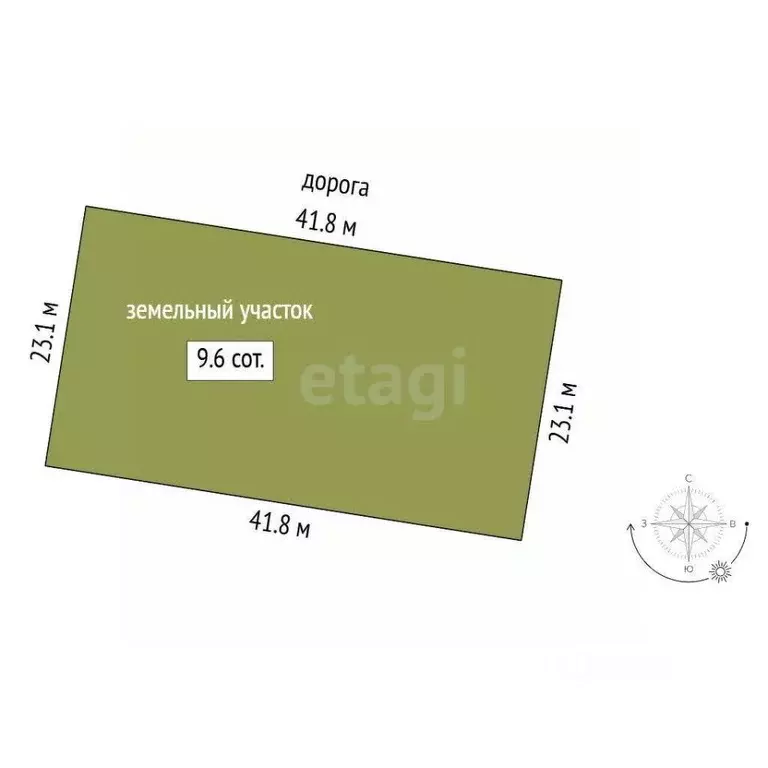 Участок в Тюменская область, Нижнетавдинский муниципальный округ, ... - Фото 2