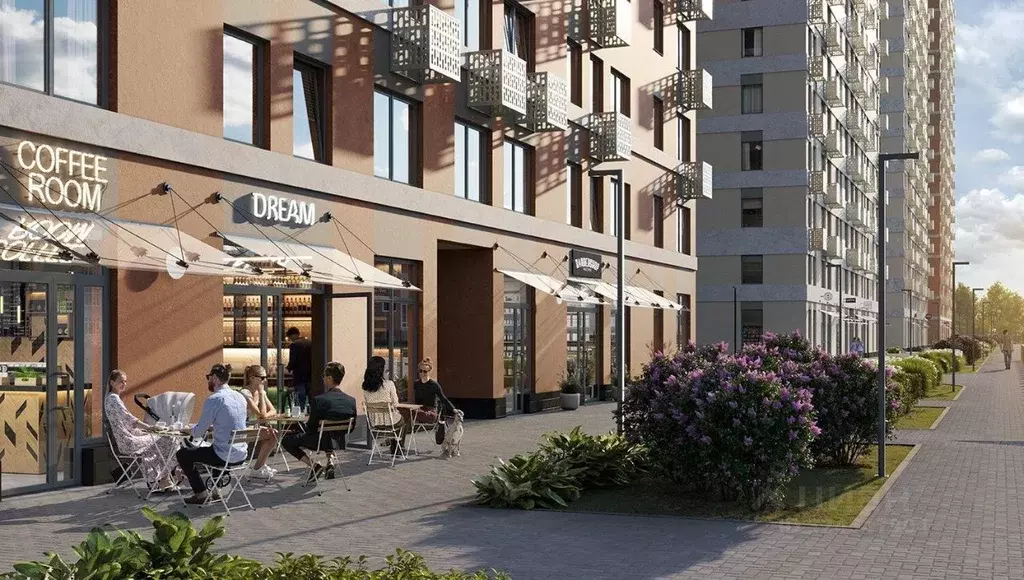 Помещение свободного назначения в Санкт-Петербург Морская миля жилой ... - Фото 2