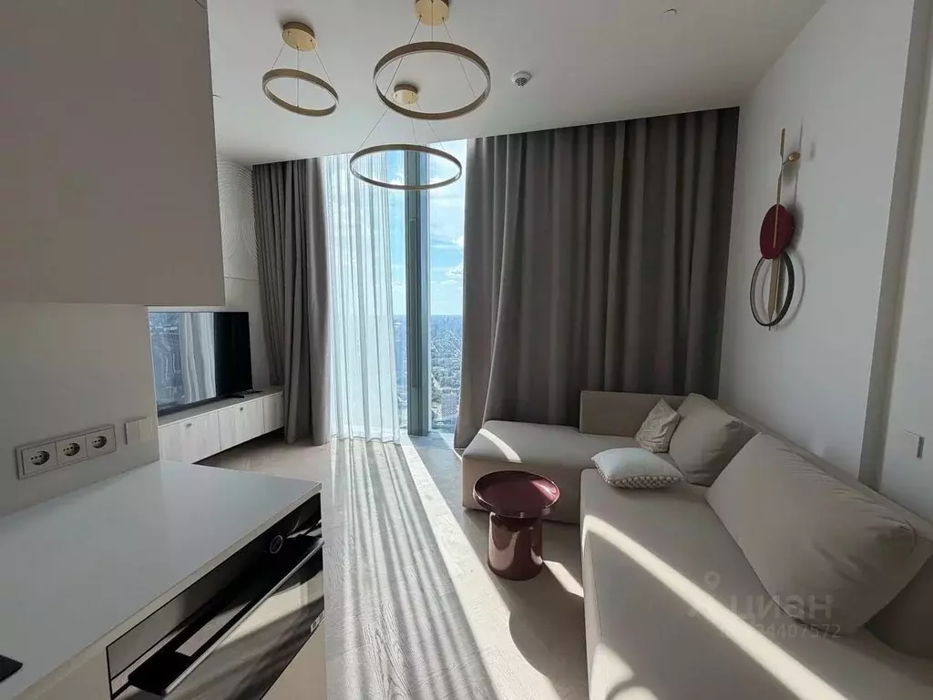 1-к кв. Москва 1-й Красногвардейский проезд, 22с1 (45.0 м) - Фото 1
