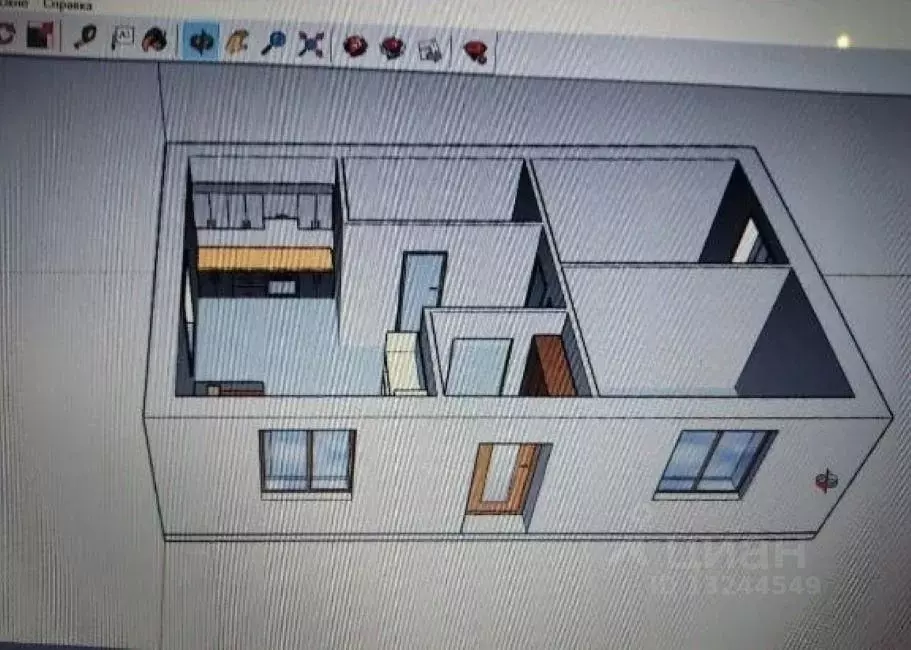 Дом в Ярославская область, Ярославль № 6 Резинотехника СНТ, 422 (60 м) - Фото 1