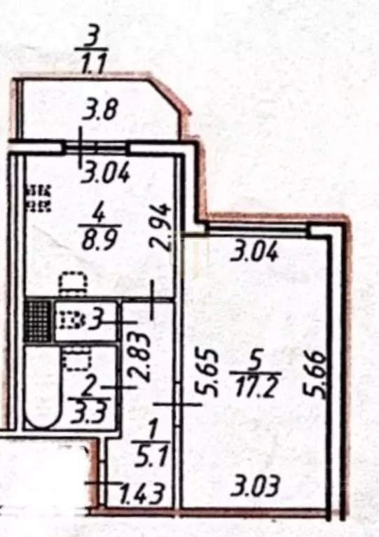 1-к кв. Санкт-Петербург ул. Маршала Казакова, 50к1 (35.6 м) - Фото 1