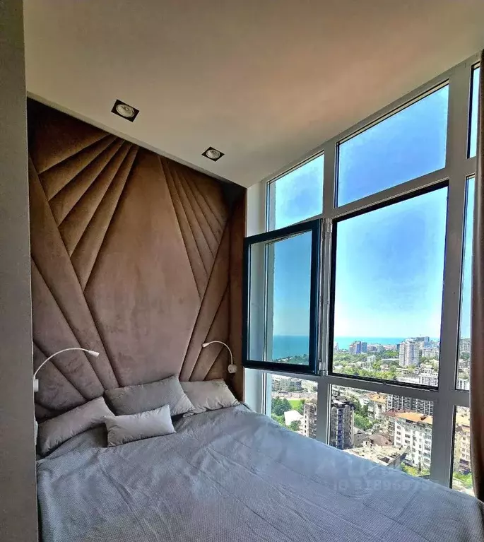 Студия Краснодарский край, Сочи Бытха мкр, ул. Бытха, 41 (39.0 м) - Фото 1