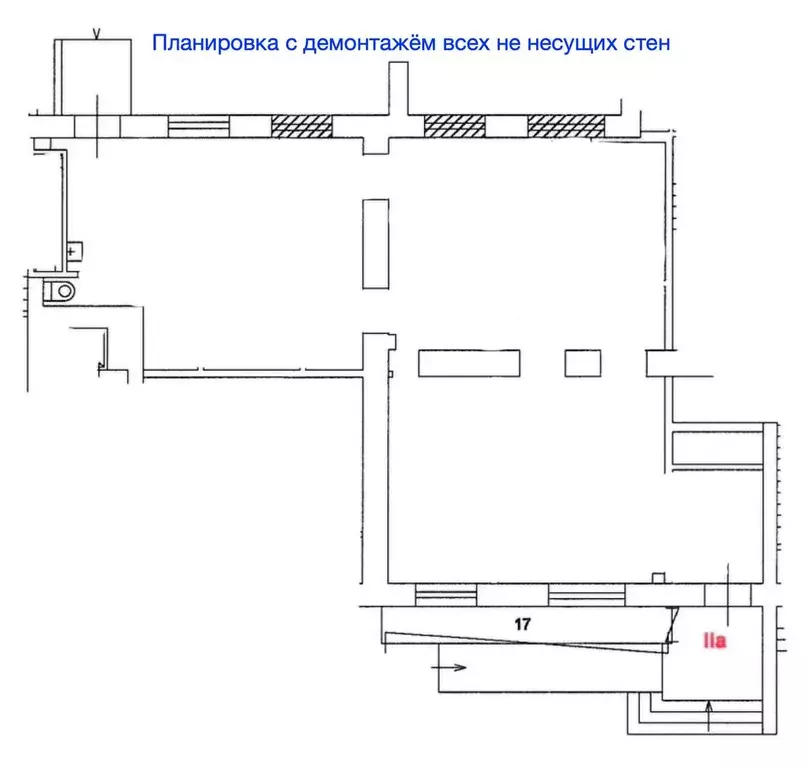 Помещение свободного назначения в Москва ул. Серпуховский Вал, 5 (128 ... - Фото 1