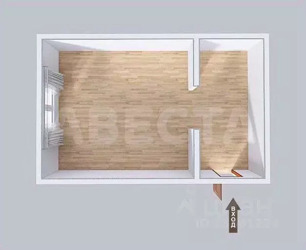 Комната Омская область, Омск ул. 23-я Линия, 67 (18.1 м) - Фото 2