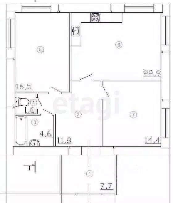 Дом в Костромская область, Кострома проезд Нейский (80 м) - Фото 2