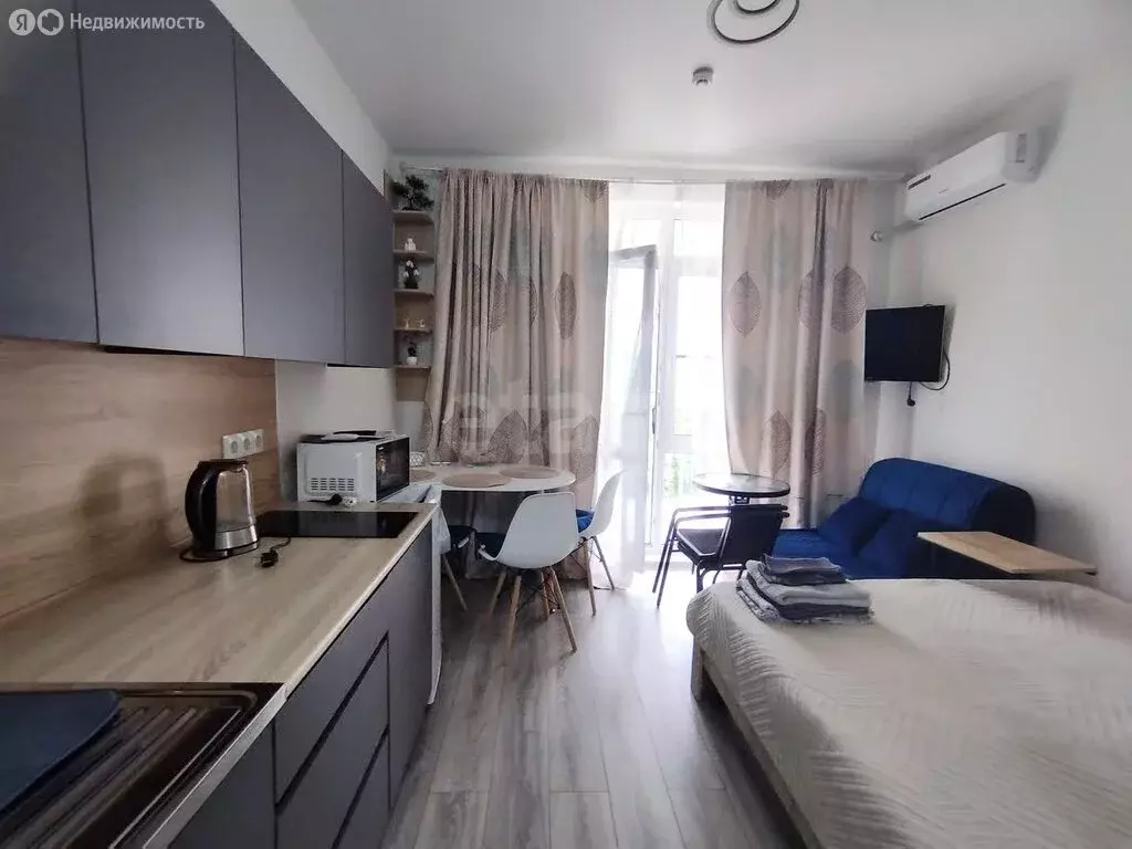 Квартира-студия: село Сукко, Мирная улица, 9к3 (18.1 м) - Фото 1