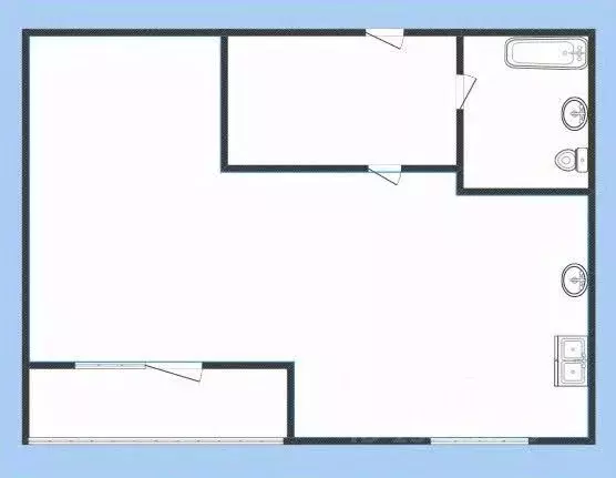 Студия Белгородская область, Белгород ул. Попова, 31 (30.6 м) - Фото 2