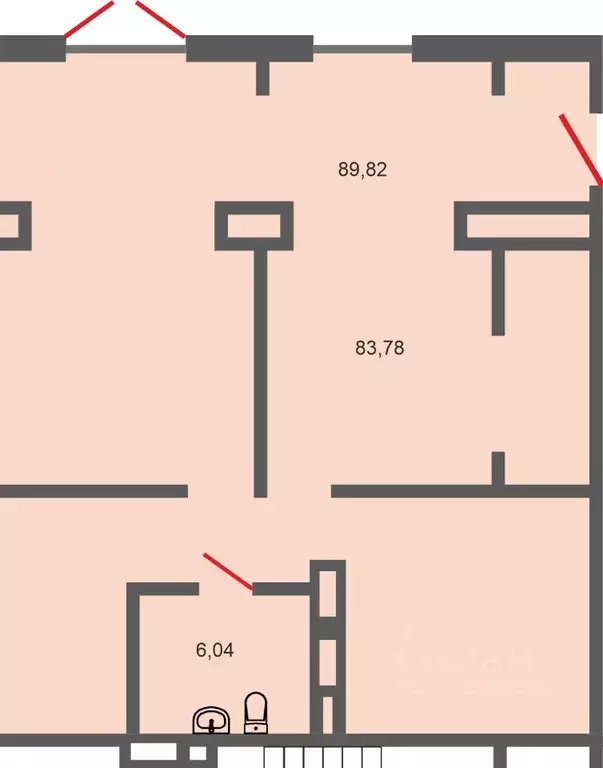 Офис в Оренбургская область, Оренбург ул. Перовского, 1 (90 м) - Фото 1