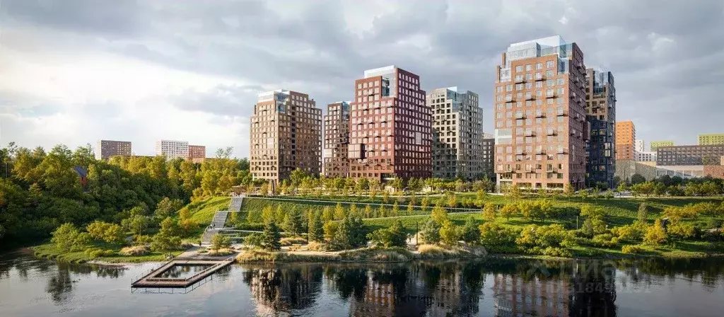 2-к кв. Москва Бунинская Набережная жилой комплекс (64.3 м) - Фото 1