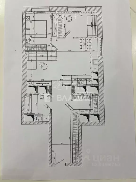 2-к кв. Москва Староалексеевская ул., 5А (72.0 м) - Фото 2