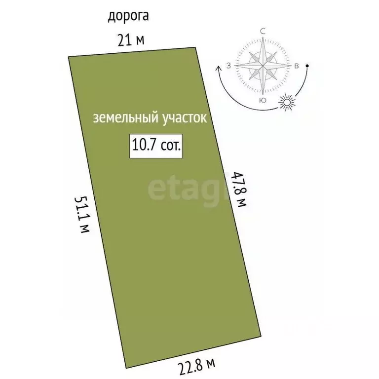 Участок в Свердловская область, Талица  (10.0 сот.) - Фото 2