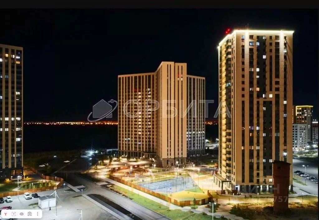 Студия Тюменская область, Тюмень ул. Краснооктябрьская, 6 (33.6 м) - Фото 2