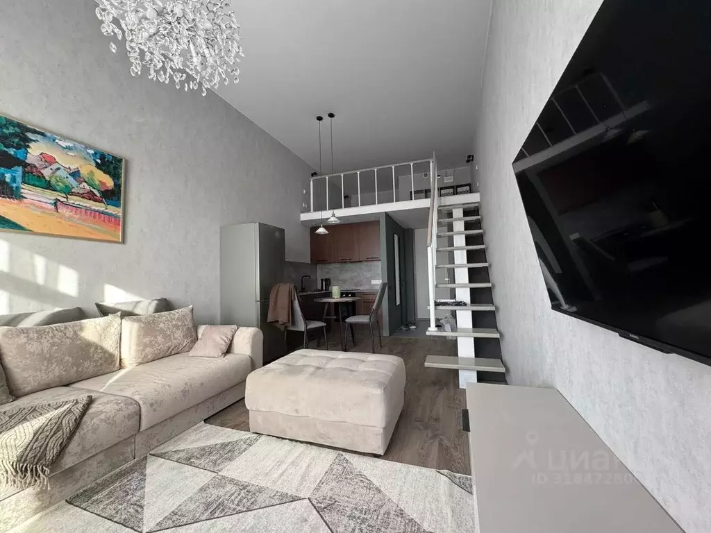 Студия Санкт-Петербург Петровский просп., 9к2 (28.9 м) - Фото 0