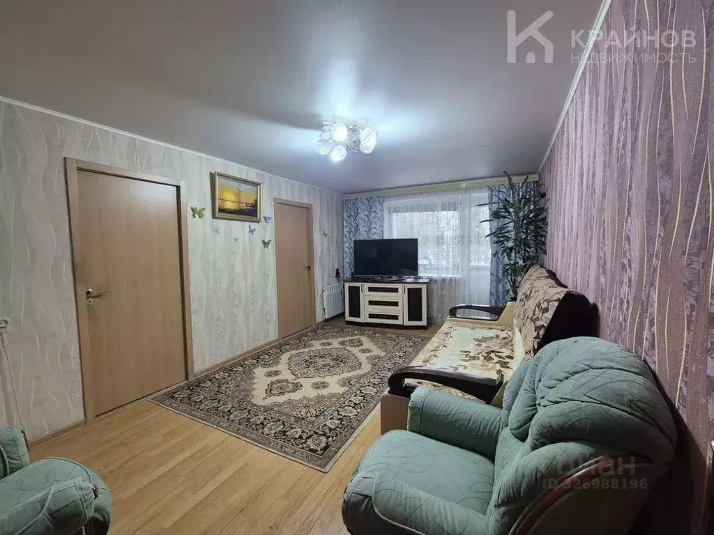 3-к кв. Воронежская область, Семилуки Курская ул., 16 (49.4 м) - Фото 1