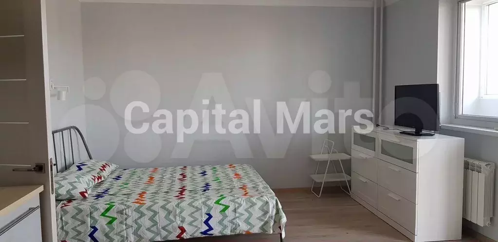 1-к. квартира, 34 м, 8/14 эт. - Фото 0