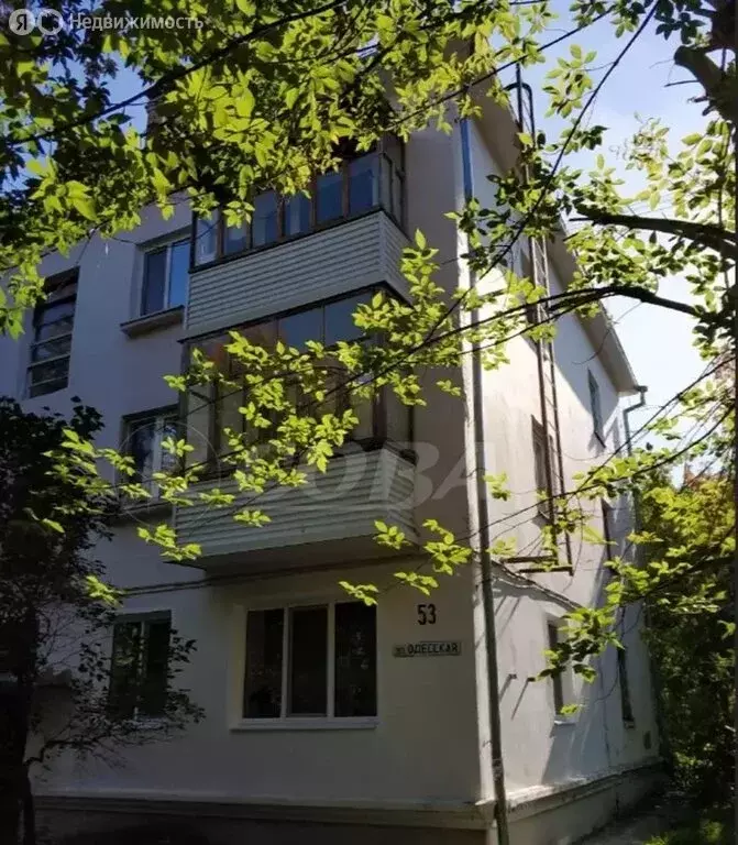 2-комнатная квартира: Тюмень, Одесская улица, 53 (45 м) - Фото 1
