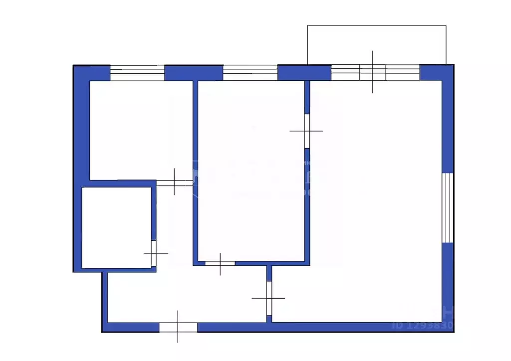 2-к кв. Кемеровская область, Междуреченск Брянская ул., 4 (45.0 м) - Фото 2