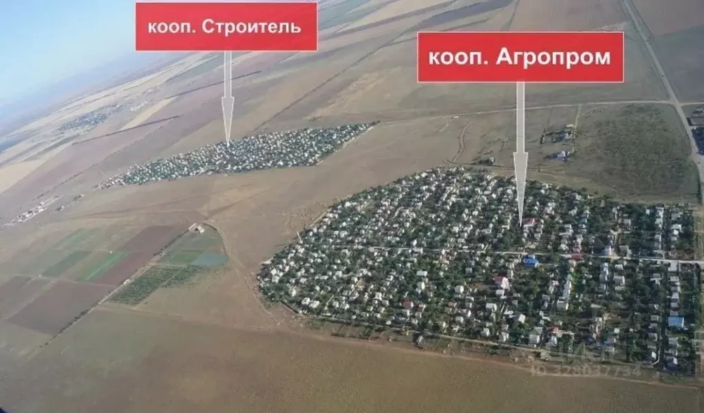 Участок в Крым, Сакский район, Суворовское с/пос, Строитель СНТ ул. ... - Фото 1
