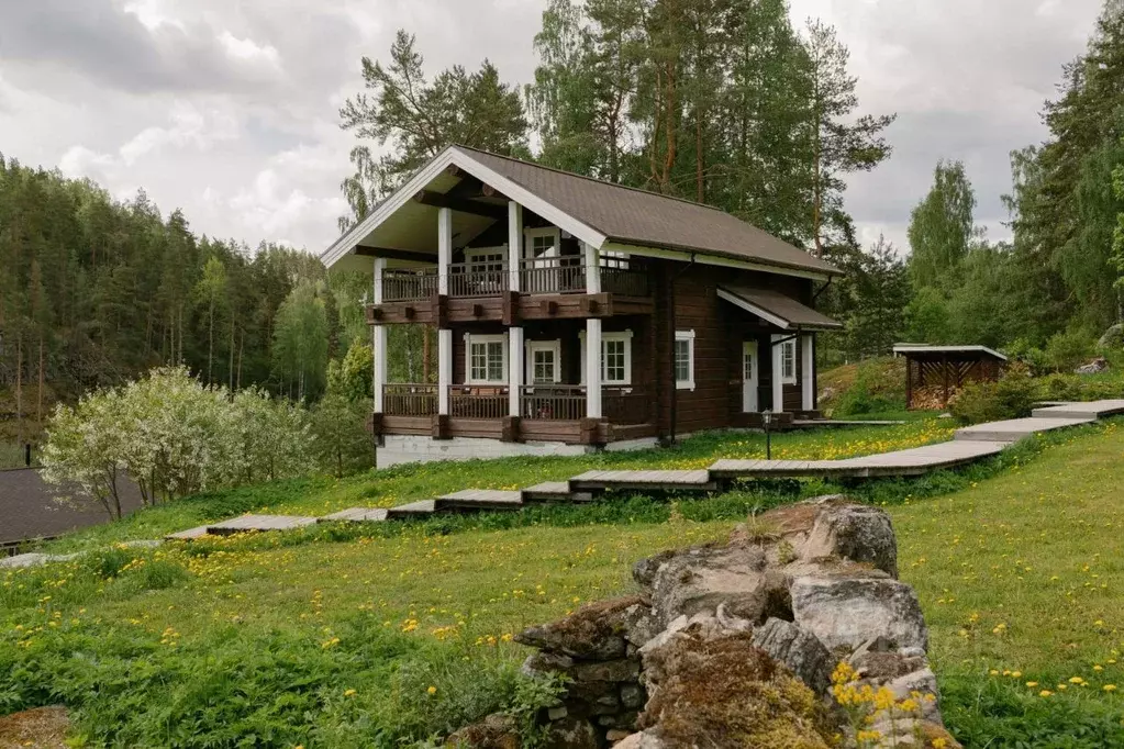 Дом в Карелия, Сортавальский муниципальный округ, пос. Реускула 33 ... - Фото 0
