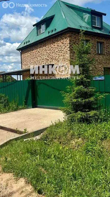 Дом в Домодедово, микрорайон Западный, Вечерняя улица, 3 (240 м) - Фото 0