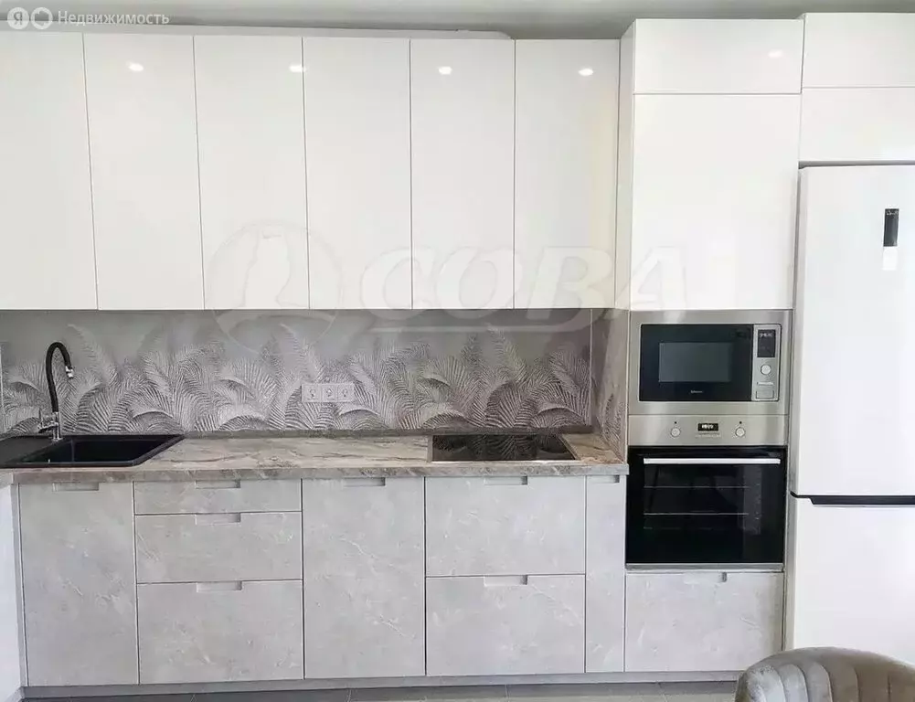 2-комнатная квартира: Тюмень, улица Константина Посьета, 16 (58.8 м) - Фото 1