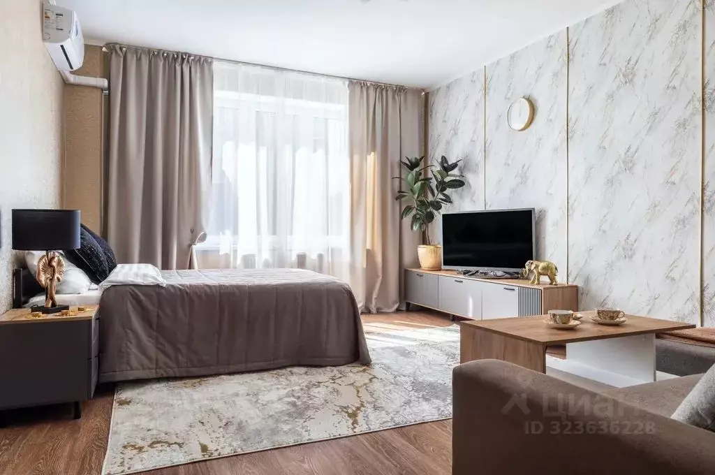 1-к кв. Калининградская область, Калининград ул. Юрия Гагарина, 55Б ... - Фото 1