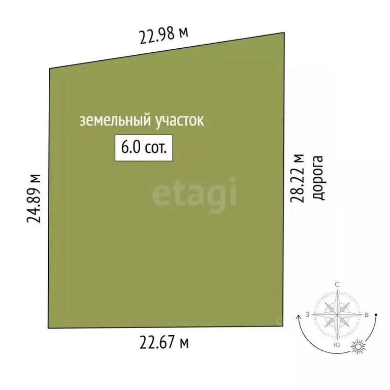 Участок в Ростовская область, Аксайский район, Щепкинское с/пос, пос. ... - Фото 2