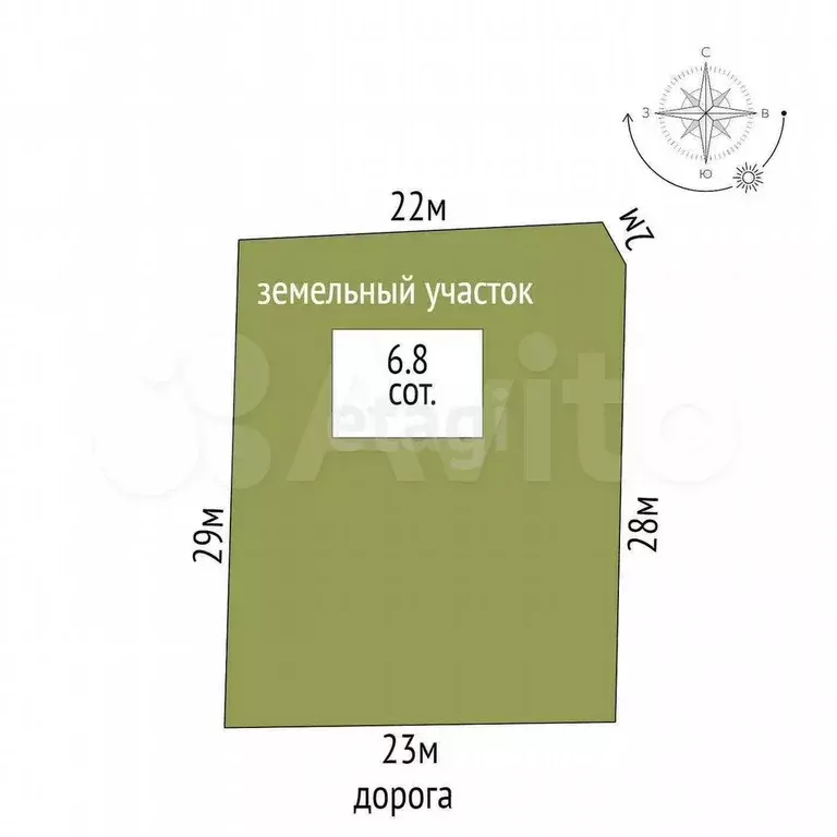Дача 30 м на участке 6,8 сот. - Фото 0
