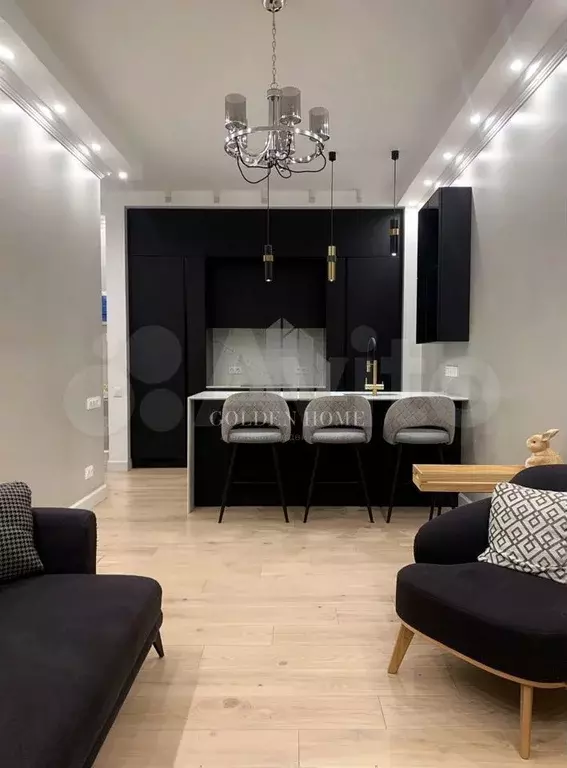 3-к. квартира, 80 м, 2/9 эт. - Фото 1
