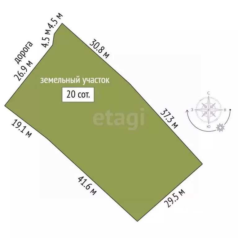 Участок в Свердловская область, Богданович муниципальный округ, с. ... - Фото 2