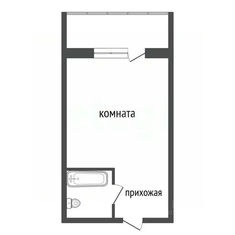Комната Красноярский край, Красноярск Новая ул., 28 (12.4 м) - Фото 2