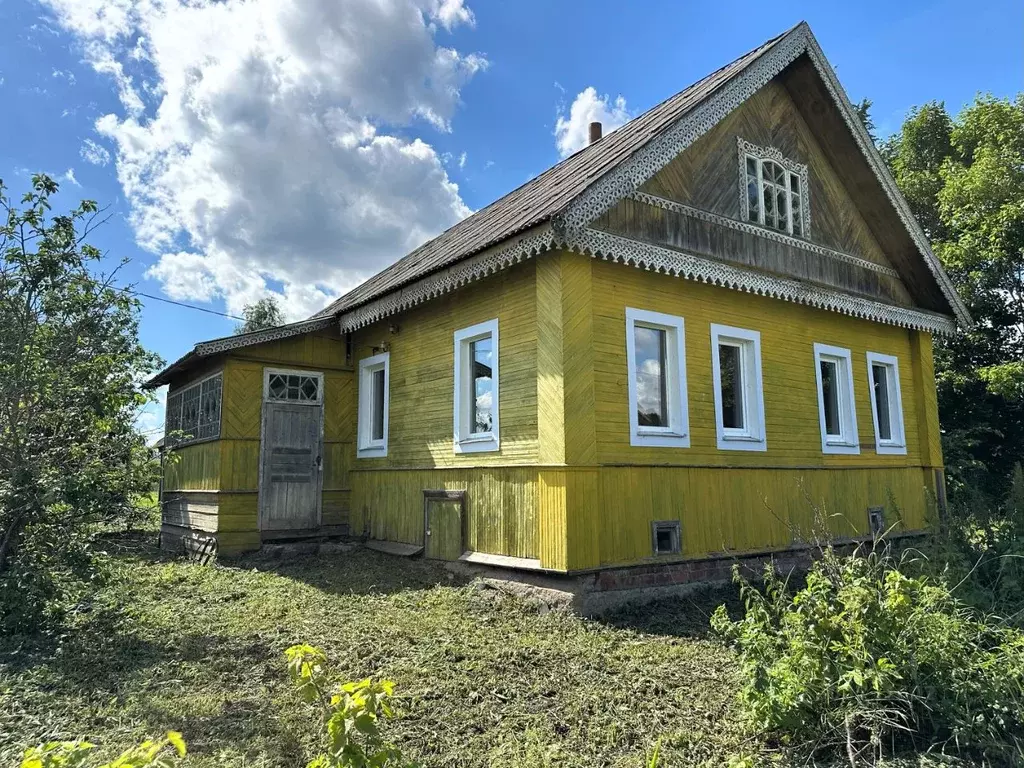 Дом в Новгородская область, Батецкий муниципальный округ, д. Некрасово ... - Фото 0