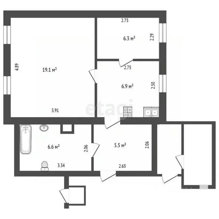 Дом в Ярославская область, Ярославль пос. Тверицы, ул. 4-я Тверицкая, ... - Фото 2