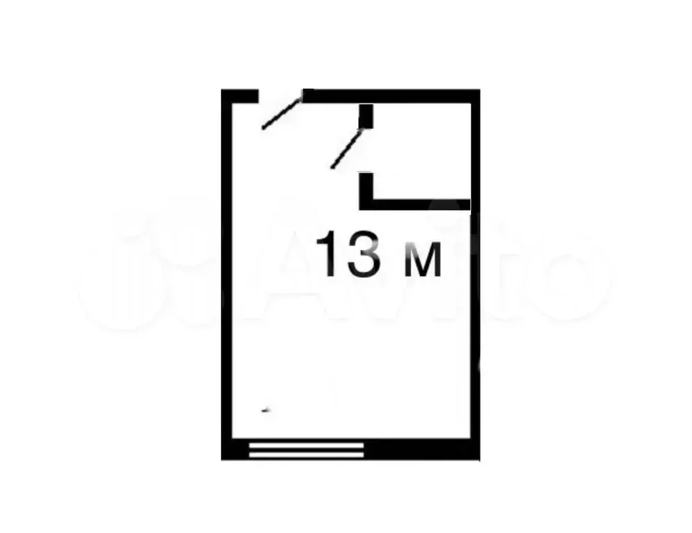 Квартира-студия, 13 м, 1/12 эт. - Фото 0