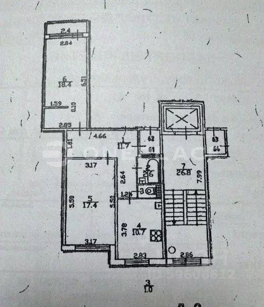 2-к кв. Санкт-Петербург ул. Оптиков, 47к3 (61.2 м) - Фото 1