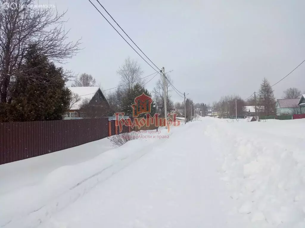 Участок в Сергиево-Посадский городской округ, деревня Душищево (18 м) - Фото 1
