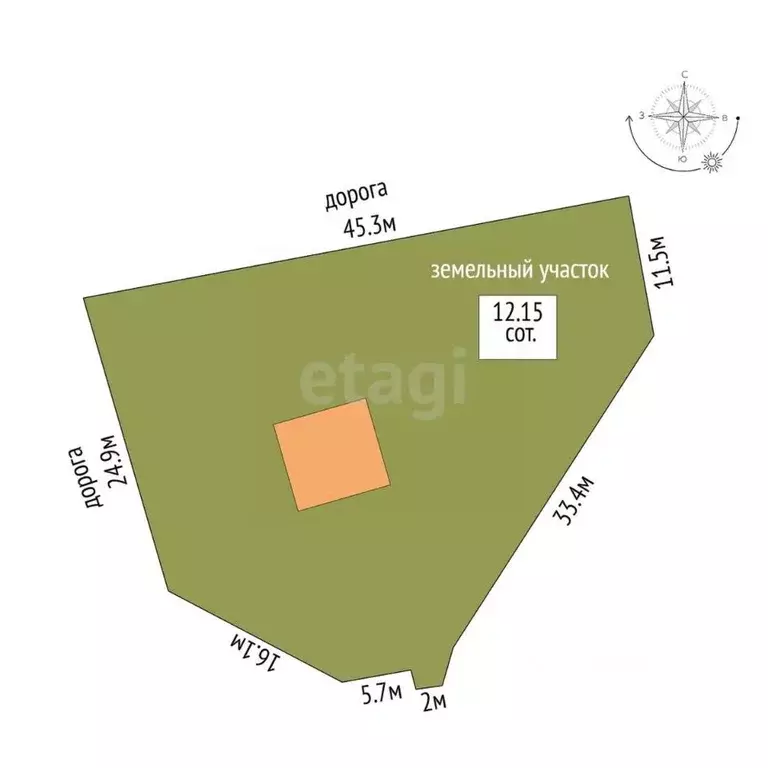 Дом в Кемеровская область, Кемеровский муниципальный округ, Азотовец ... - Фото 1