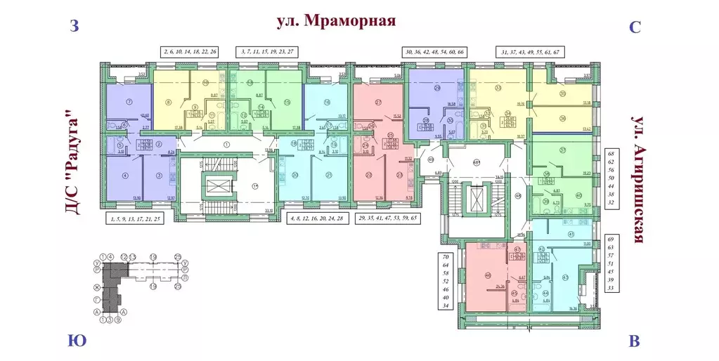1-к кв. Ханты-Мансийский АО, Югорск ул. Мраморная, 20 (40.52 м) - Фото 1