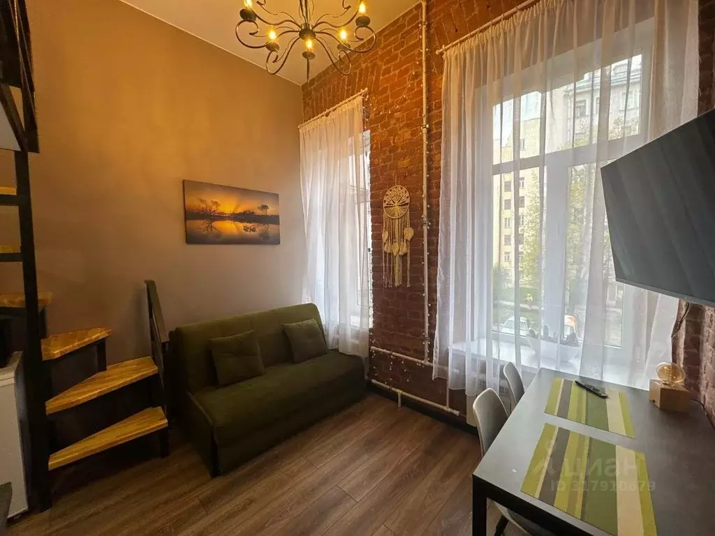 Студия Санкт-Петербург Лиговский просп., 21 (22.0 м) - Фото 1