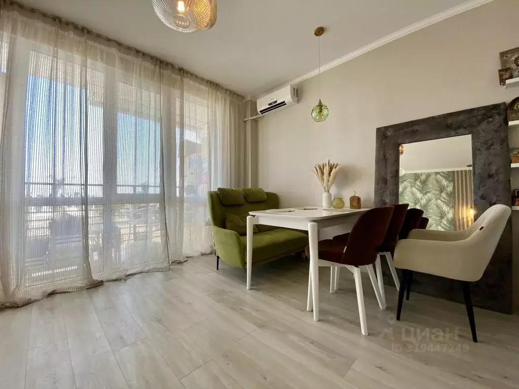 Студия Севастополь ш. Фиолентовское, 134к1 (32.0 м) - Фото 1