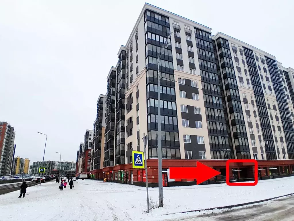 Помещение свободного назначения в Ленинградская область, Мурино ... - Фото 1