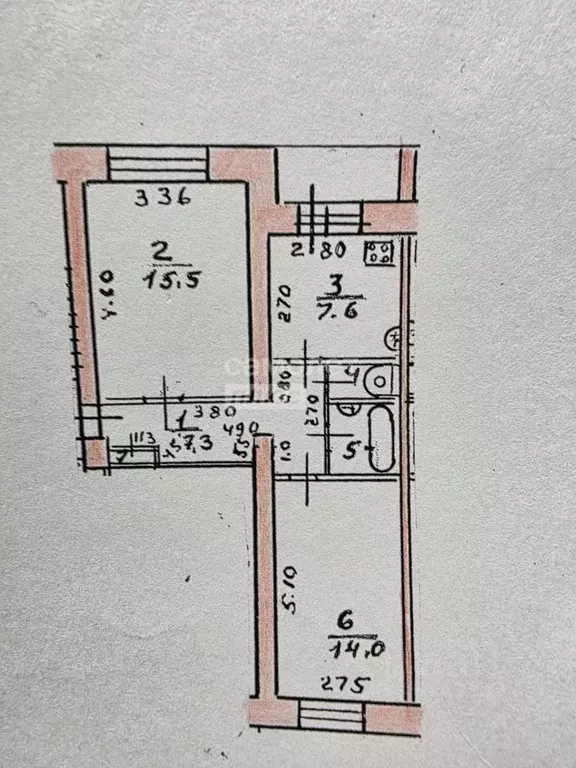 2-к кв. Марий Эл, Йошкар-Ола ул. Анциферова, 12 (52.0 м) - Фото 2